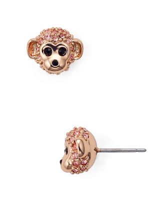 kate spade monkey earrings