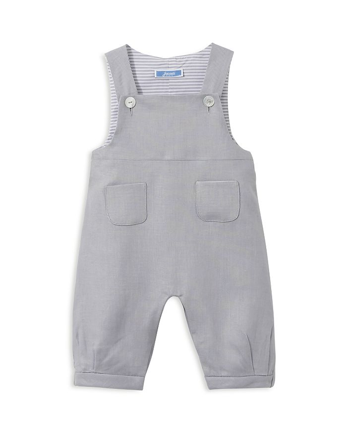 Boys linen overalls top