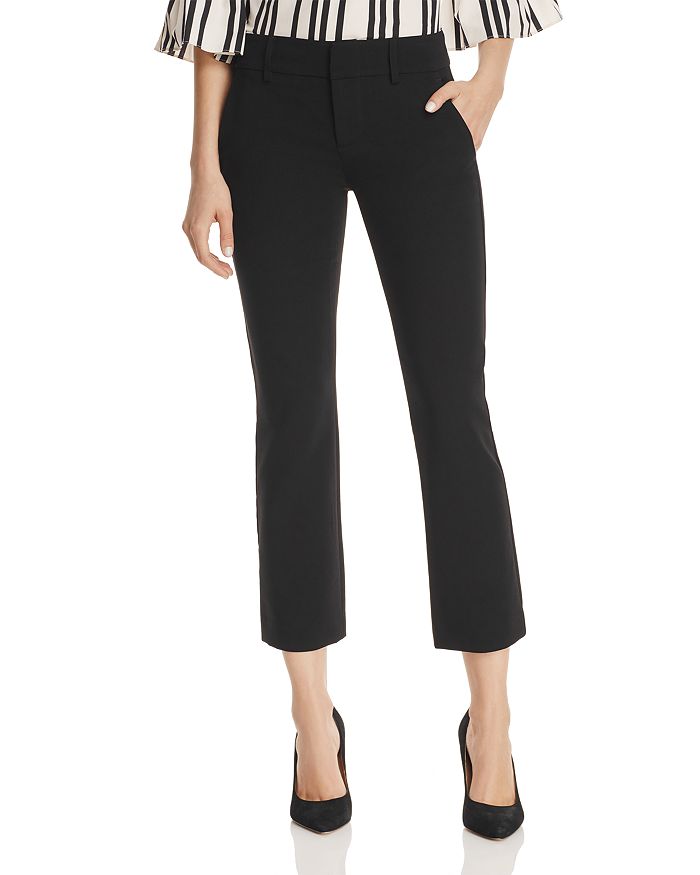 Alice and Olivia Alice + Olivia Stacey Cropped Flare Pants | Bloomingdale's