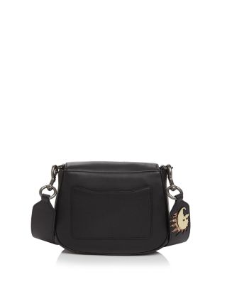 MARC JACOBS Julie Verhoeven Nomad Patched Small Leather Saddle Bag 