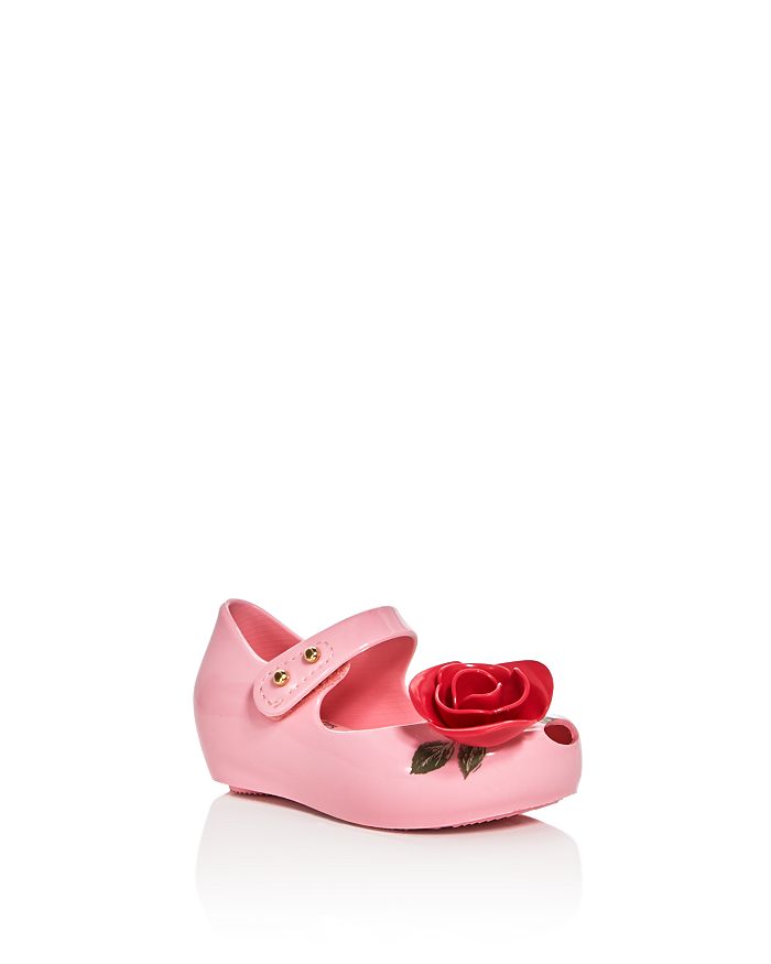 Mini Melissa Girls Ultragirl Beauty and the Beast Mary Jane Flats