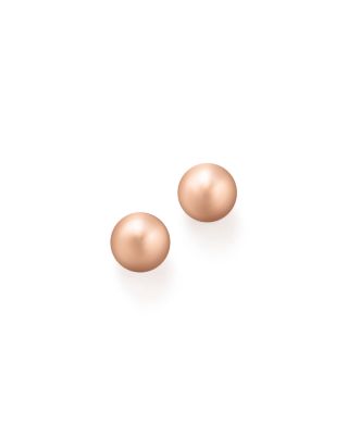 Bloomingdale's Fine Collection - 14K Rose Gold Ball Stud Earrings