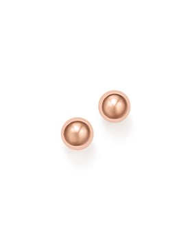 Bloomingdale's - 14K Rose Gold Ball Stud Earrings, 6mm - 100% Exclusive