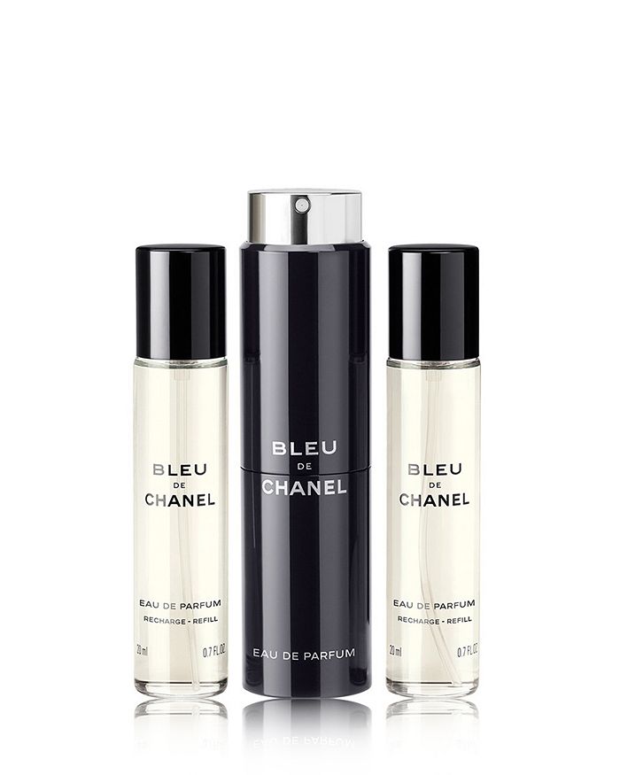 Chanel Bleu De Eau De Parfum Pour Homme Refillable Travel Spray