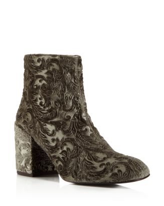 stuart weitzman booties block heel