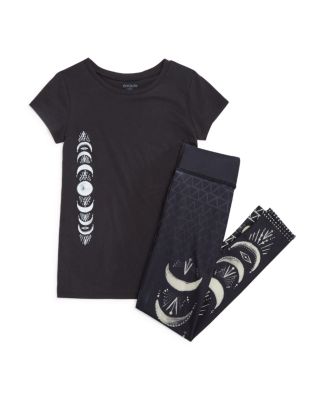 ONZIE Girls' Las Lunas Tee \u0026 Leggings 