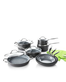 GreenPan - Valencia Pro 13-Piece Cookware Set + Bonus - 100% Exclusive
