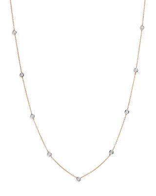 bloomingdale's diamond station necklace