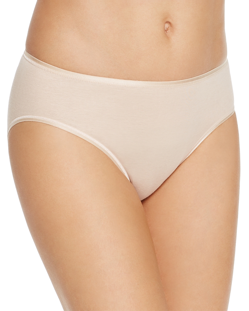 Hanro Smooth Illusion High Cut Briefs In Beige