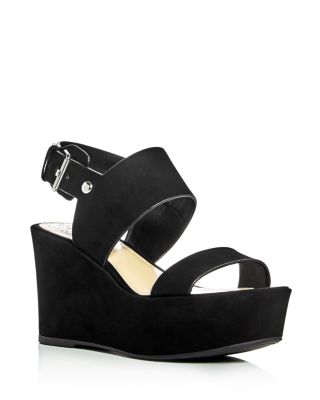 VINCE CAMUTO - Women's Karlan Platform Wedge Slingback Sandals