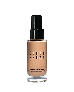 Shop Bobbi Brown Skin Foundation Broad Spectrum Spf 15 In Beige 3 (light To Medium Beige With Pink And Yellow Undertones)