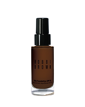 Shop Bobbi Brown Skin Foundation Broad Spectrum Spf 15 In Cool Espresso 10.25 (rich Brown With Red And Blue Undertones)