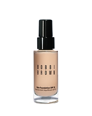 Shop Bobbi Brown Skin Foundation Broad Spectrum Spf 15 In Cool Ivory 1.25 (very Light Beige With Pink And Yellow Undertones)