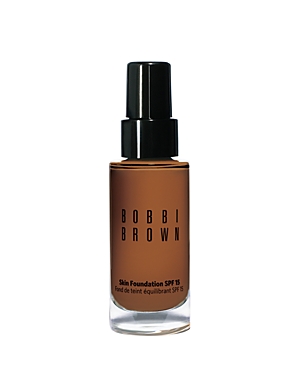 Shop Bobbi Brown Skin Foundation Broad Spectrum Spf 15 In Golden Almond 6.75 (dark Brown With Golden Undertones)