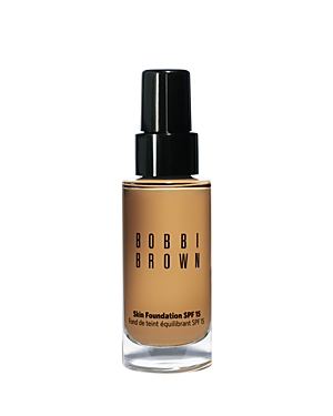 Shop Bobbi Brown Skin Foundation Broad Spectrum Spf 15 In Warm Honey 5.5 (medium Dark Beige With Golden Undertones)