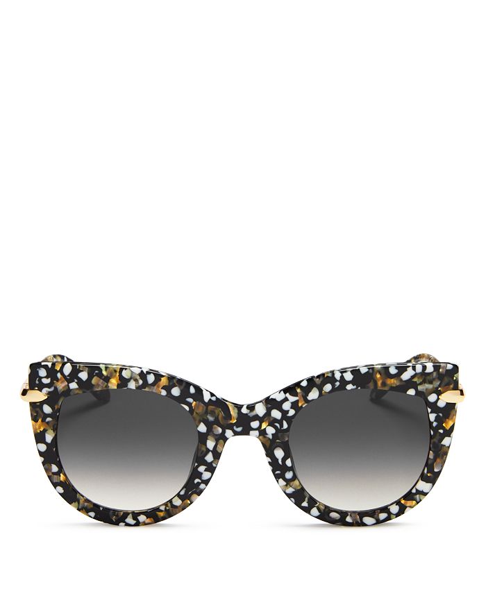 Krewe Women s Laveau 24K Gradient Cat Eye Sunglasses 48mm