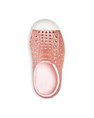 Girls&#39; Jefferson Bling Glitter Waterproof Slip On Sneakers - Walker, Toddler, Little Kid