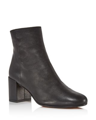 Vince blakely clearance block heel bootie