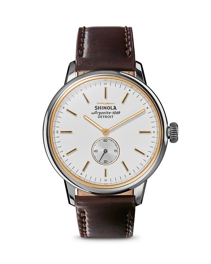 Shinola bedrock watch top