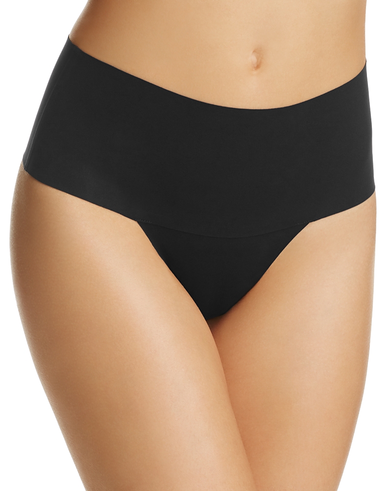 Spanx Smooth Undie-tectable Natural Waist Brief In Black