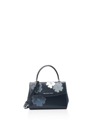 MICHAEL Michael Kors Ava Studded Floral Extra Small Leather
