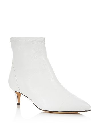 Rebecca Minkoff Siya Leather Pointed Toe Booties - 100% Exclusive ...
