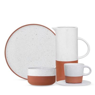 Bloomingville Terrakotta Untersetzer Mit Gittermuster – Schwarz, 2er-Set Für 7,6 Cm Töpfe