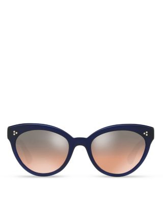 Oliver Peoples - Women's Roella Mirrored Cat Eye Sunglasses, 55mm