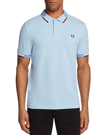 Fred Perry Abstract Tipped Pique Regular Fit Polo Shirt