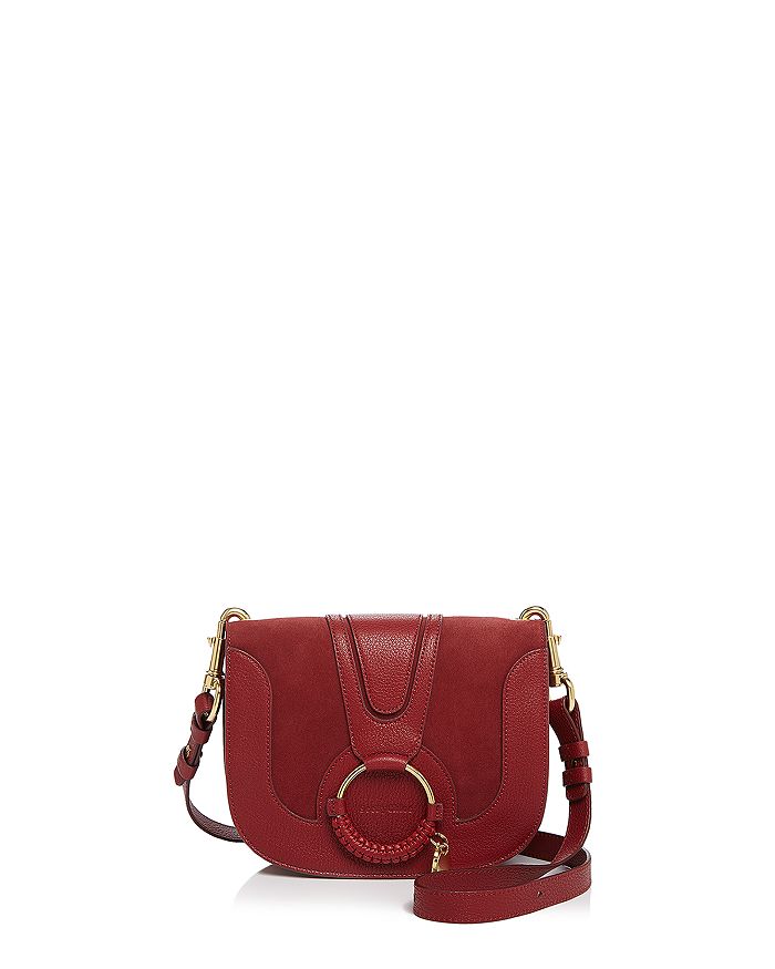 See by Chloé Hana Mini Suede & Leather Crossbody | Bloomingdale's