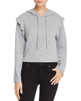 Project Social T Ruffle-Sleeve Hoodie 