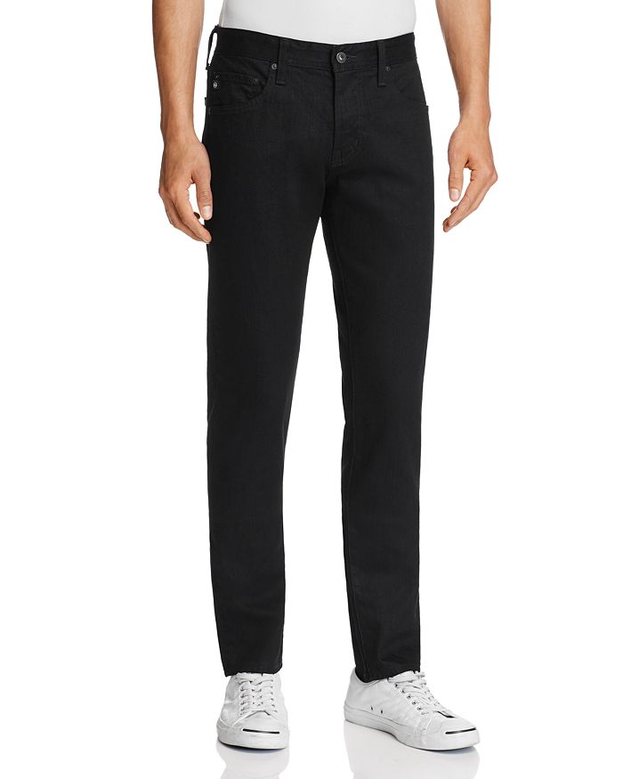 Ag Dylan Coated Stretch Skinny-fit Jeans In Black | ModeSens