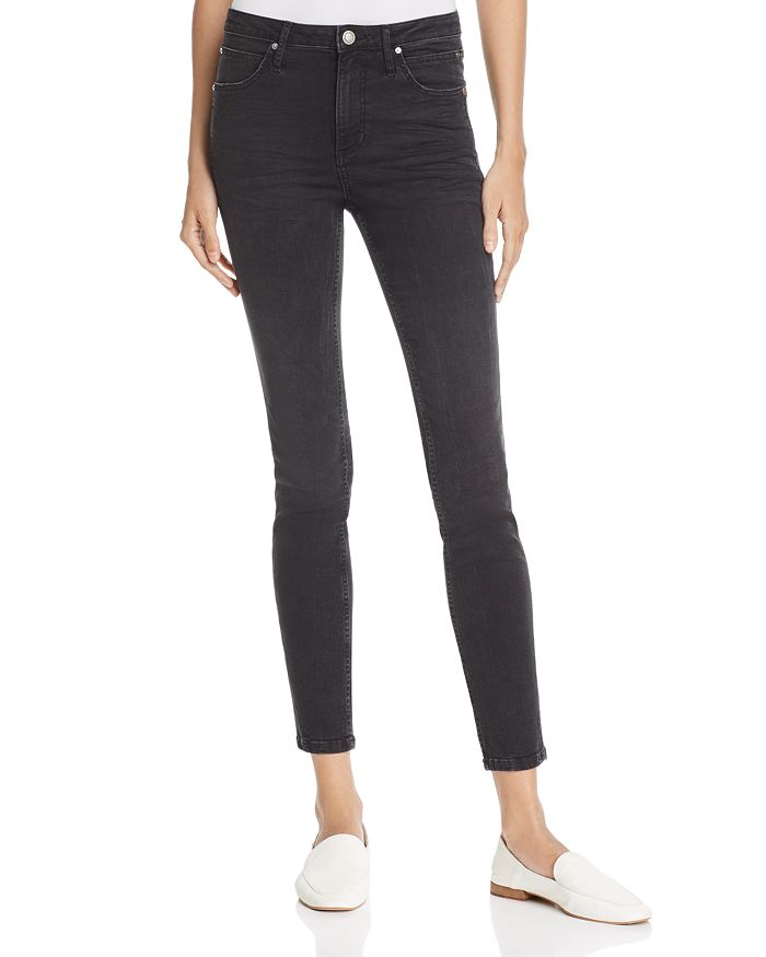 Calvin Klein Sculpted Skinny Jeans in Black Night | Bloomingdale's