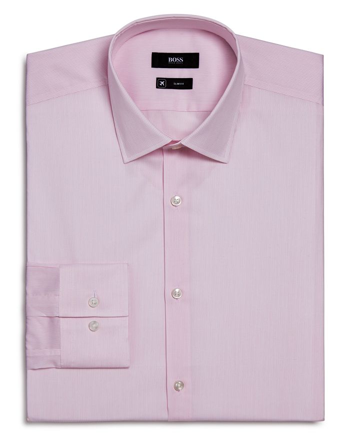 BOSS Jenno Micro Stripe Slim Fit Dress Shirt Bloomingdale s