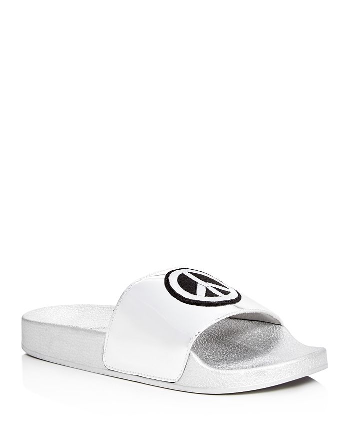 Steve madden peaceful shop faux fur slipper