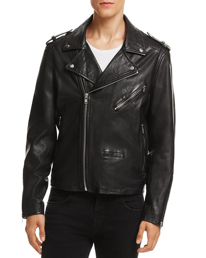 Woud Gelach man BLANKNYC Leather Moto Jacket | Bloomingdale's