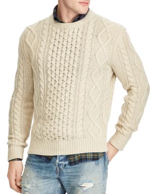 ralph lauren fisherman sweater