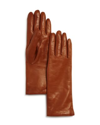 bloomingdales cashmere lined leather gloves