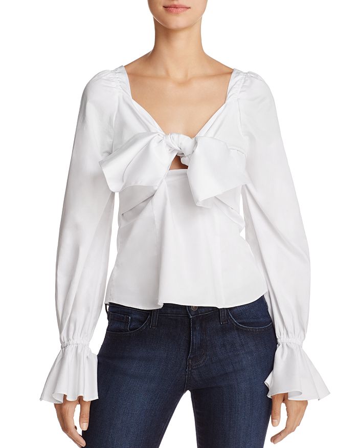 Do and Be Knot Front Shirt | Bloomingdale's