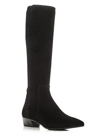 Aquatalia Women's Federica Weatherproof Suede Tall Boots | Bloomingdale's