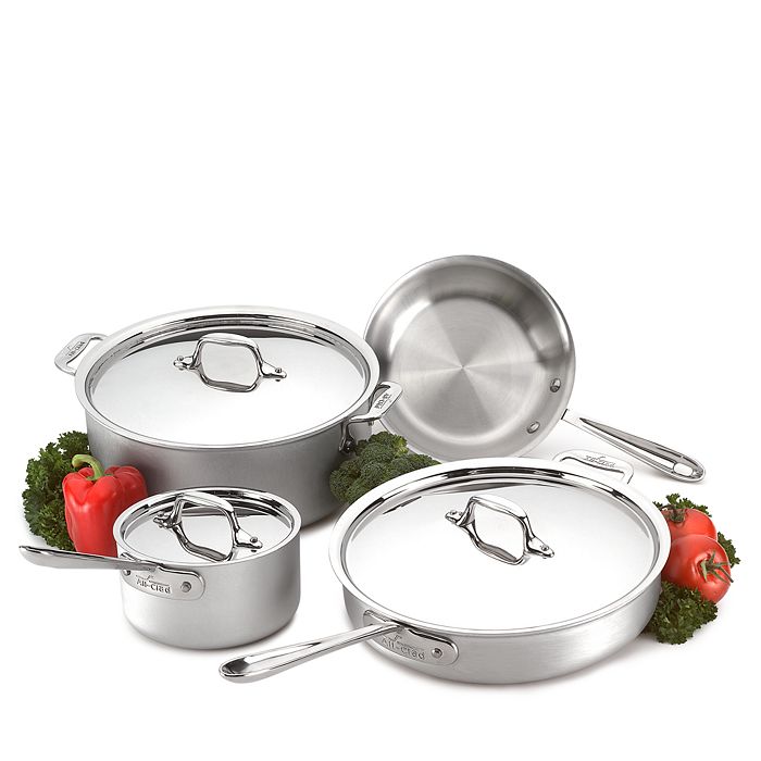 AllClad MC2 7Piece Cookware Set Bloomingdale's