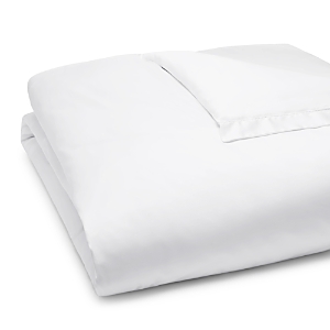 Amalia Home Collection 520tc Lightweight Percale Hemstitch Duvet Cover, Queen - 100% Exclusive In White