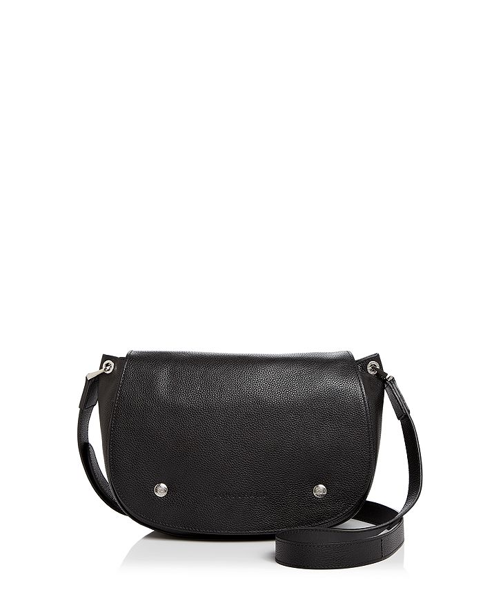 Le Foulonne Leather Saddle Bag