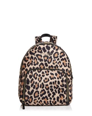 kate spade leopard print backpack