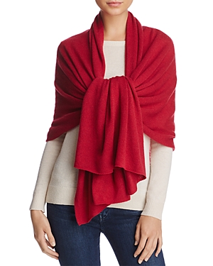 C By Bloomingdale's C BY BLOOMINGDALE'S SOLID OVERSIZED CASHMERE WRAP - 100% EXCLUSIVE