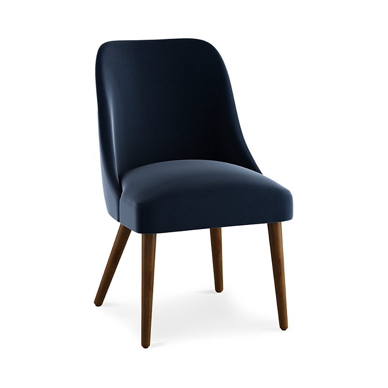 Sparrow & Wren Anita Rounded Back Dining Chair - Exclusive In Regal Navy