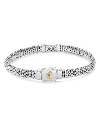 18K Gold & Sterling Silver Diamond Lux Bracelet