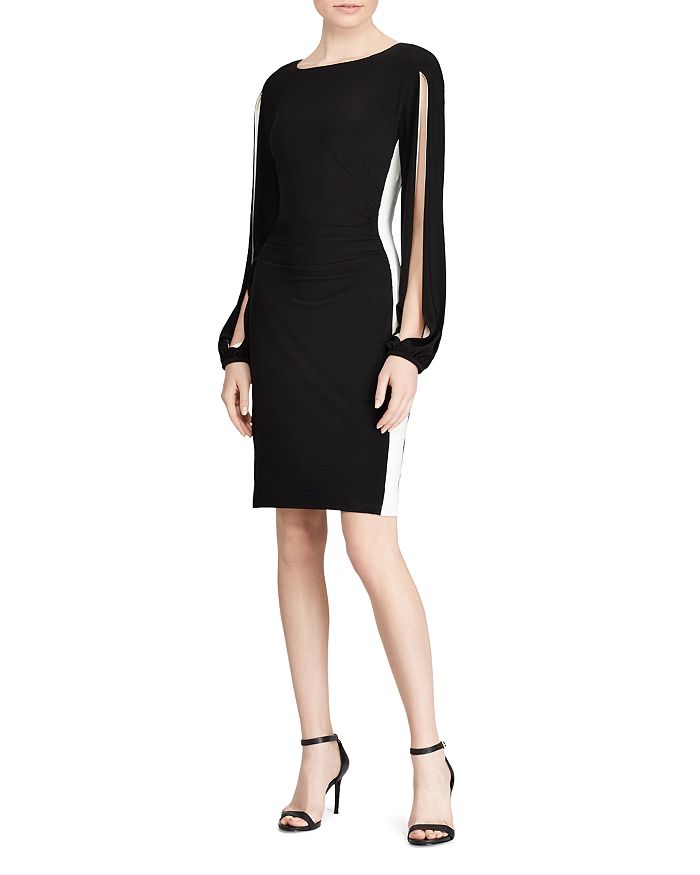 Ralph Lauren Color-Block Jersey Dress | Bloomingdale's