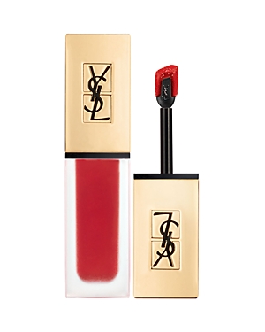 Saint Laurent Tatouage Couture Liquid Matte Lip Stain In 12 Red Tribe