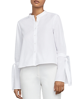 Bcbgmaxazria Marrisa Tie-Sleeve Shirt at Bloomingdale's